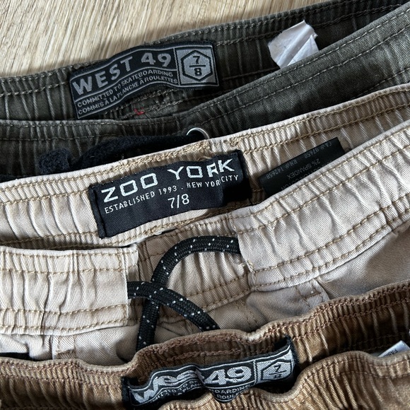 Bundle of 3 pairs West 49 (Zoo York) kids joggers - Picture 2 of 2